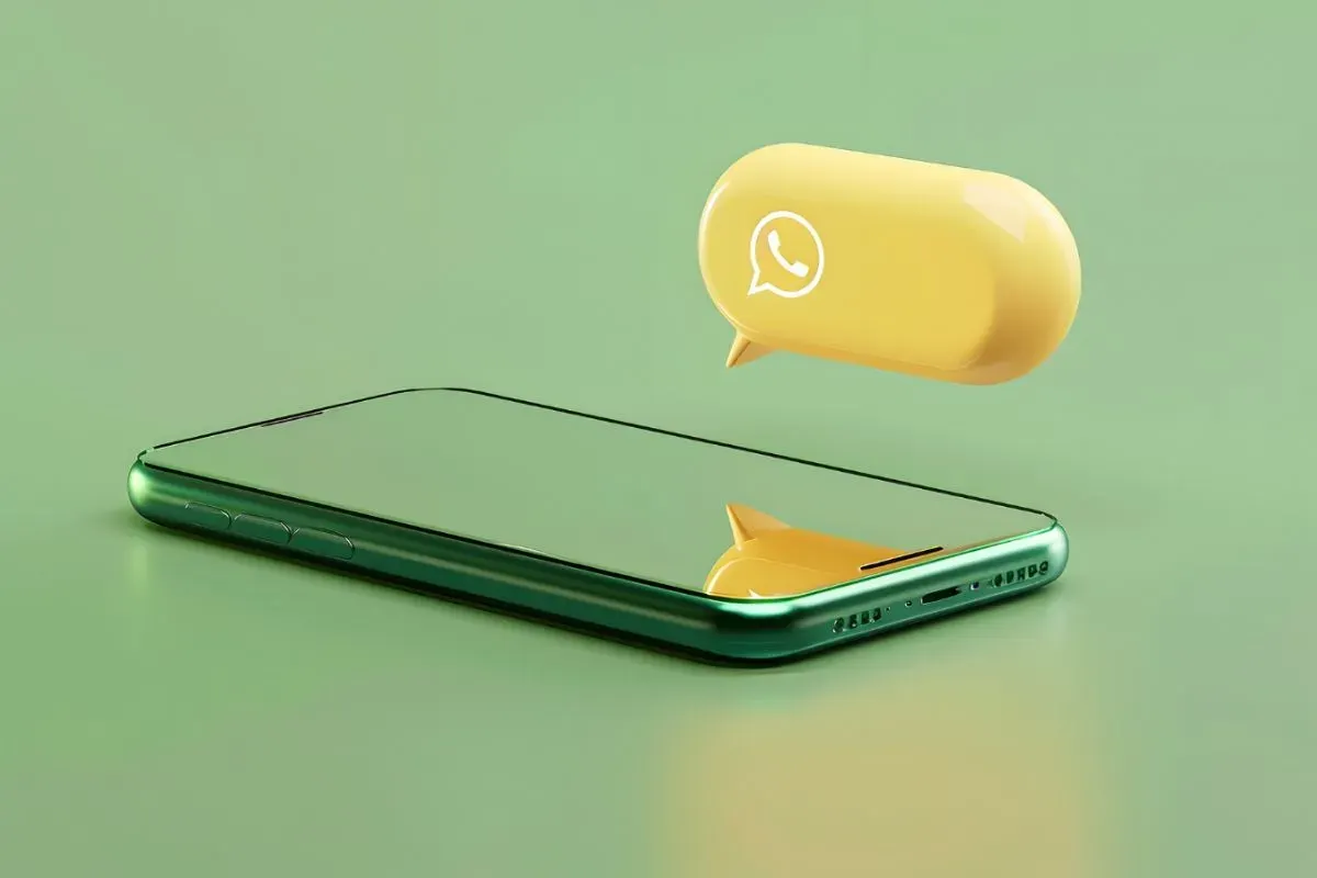 Ilustrasi penggunaan aplikasi WhatsApp. (Sumber: Freepik)