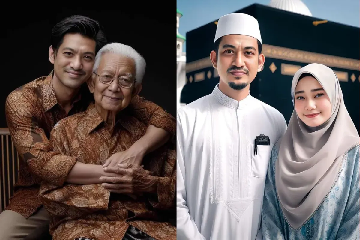 Tren Prompt Gemini AI: Cara Edit Foto Bareng Ayah agar Tampak Natural dan Emosional (Sumber: Dok/Gemini AI)
