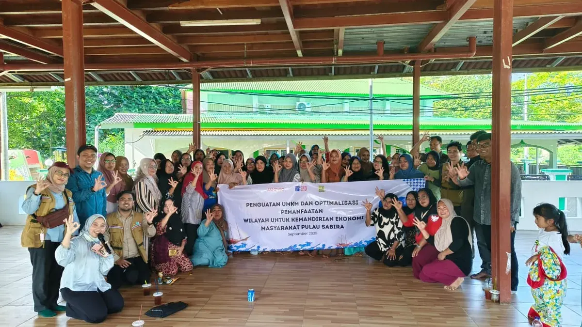 Warga Pulau Sebira, Kepulauan Seribu menyambut positif dukungan bagi pemberdayaan ekonomi masyarakat dan perbaikan fasilitas umum di wilayah mereka. (Sumber: Istimewa)