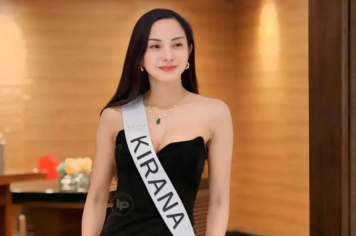 Aktris Kirana Larasati dinobatkan sebagai Runner-Up 2 atau juara ketiga Miss Universe Indonesia 2025. (Sumber: Instagram/@kiranalarasati)