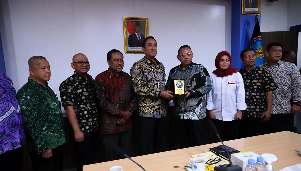 BNN menggelar audiensi bersama komunitas ojol di Ruang Rapat Sudirman, Gedung Tan Satrisna BNN, Cawang, Jakarta Timur, pada Selasa, 23 September 2025. (Sumber: Istimewa)