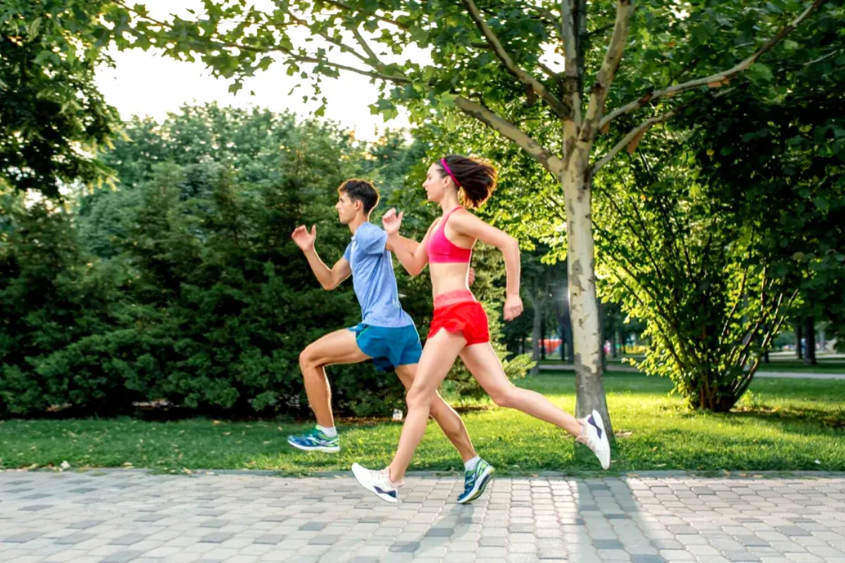 Ilustrasi spot jogging di Jakarta. (Sumber: Freepik/ YuliiaKa)