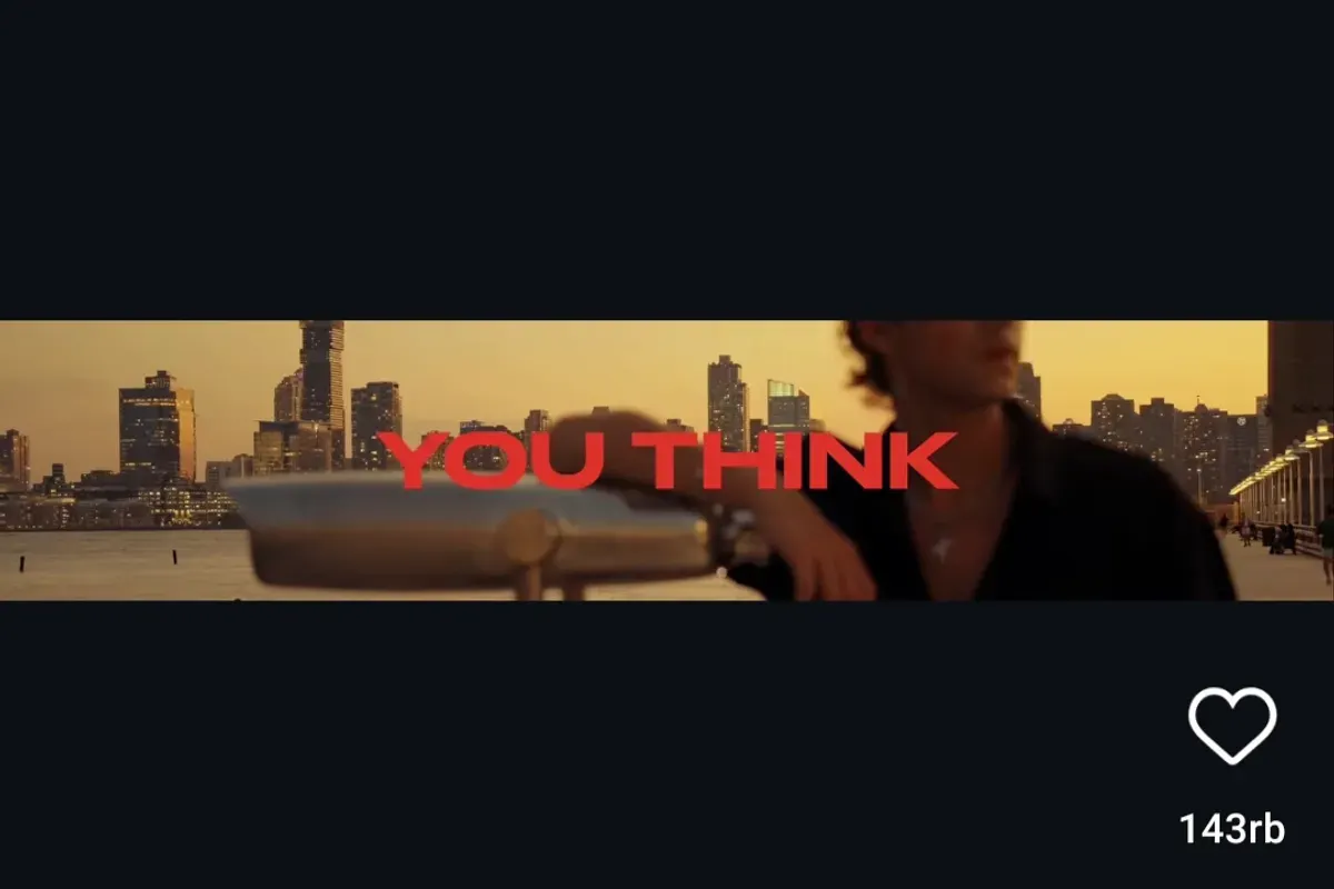 Hasil video rasio geprek yang viral di Instagram. (Sumber: Instagram/@lukebergg)