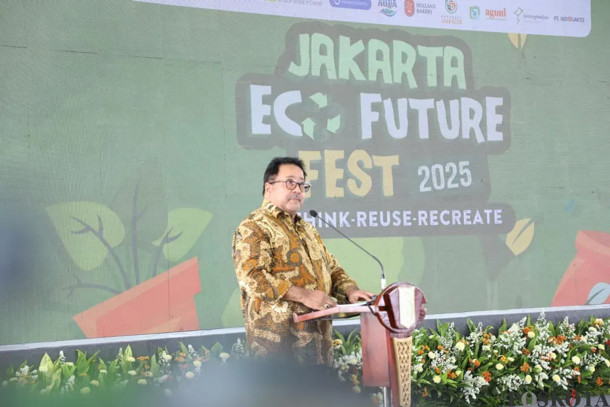 Wakil Gubernur Jakarta, Rano Karno di CIBIS Park, Jakarta Selatan, Kamis, 25 September 2025. (Sumber: Poskota/Muhammad Tegar Jihad)