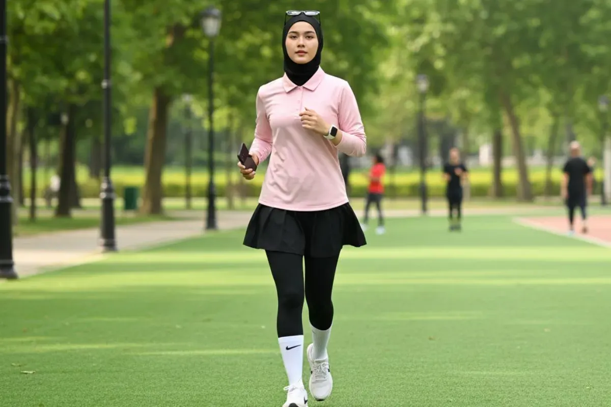Tren prompt Gemini AI foto jogging (Sumber: Gemini AI)