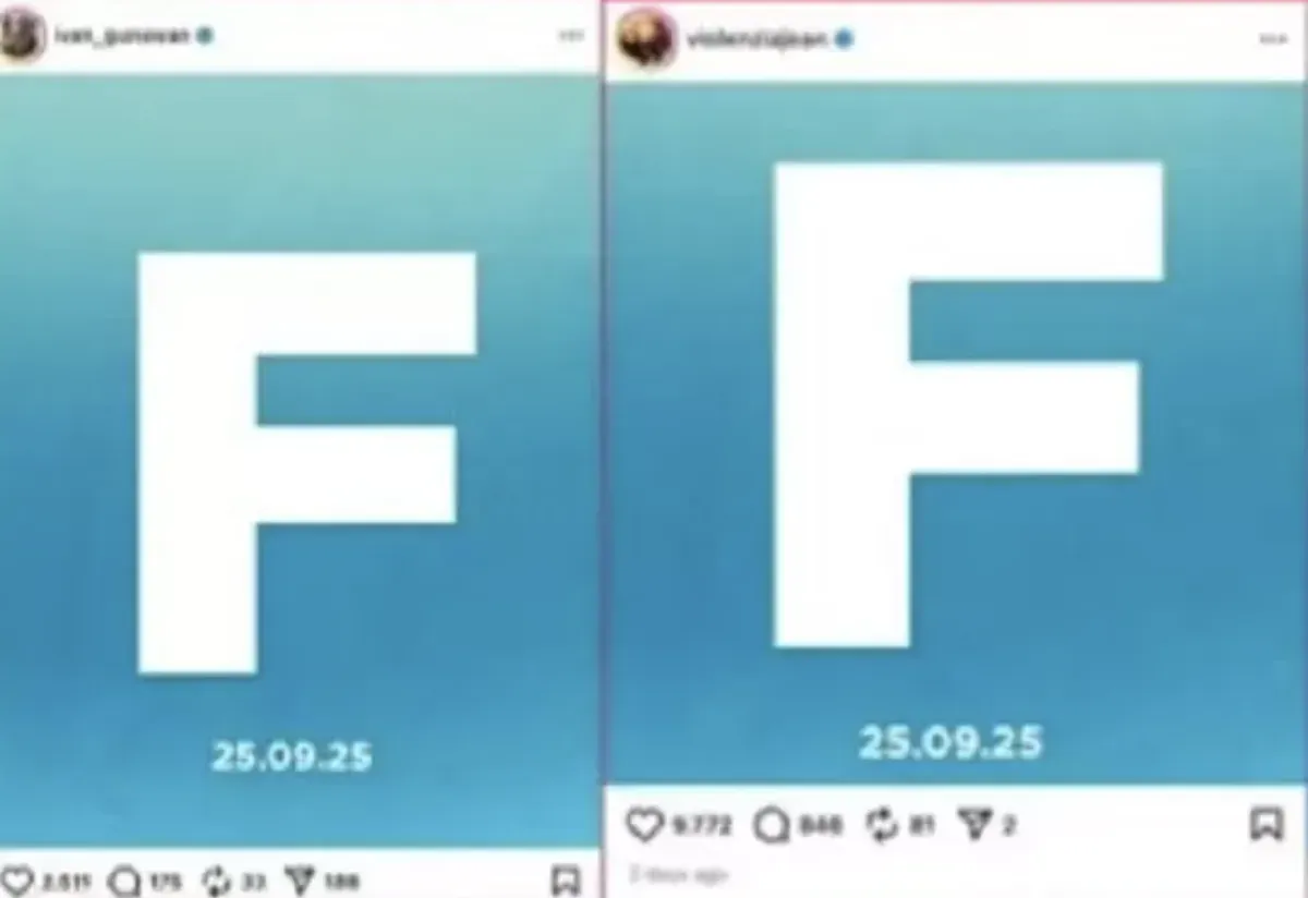 Postingan Misterius Bertuliskan F 25.09.25 Banjiri Media Sosial, Apa Pesannya? (Sumber: Instagram)