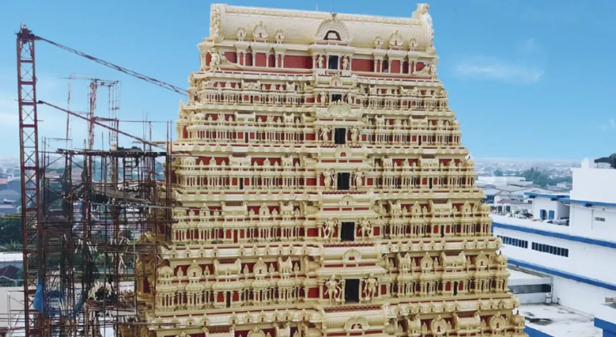 Murugan Temple Jakarta: Fakta Menarik Kuil Hindu Terbesar di Asia Tenggara yang Wajib Diketahui (Sumber: Dok/muri.org)