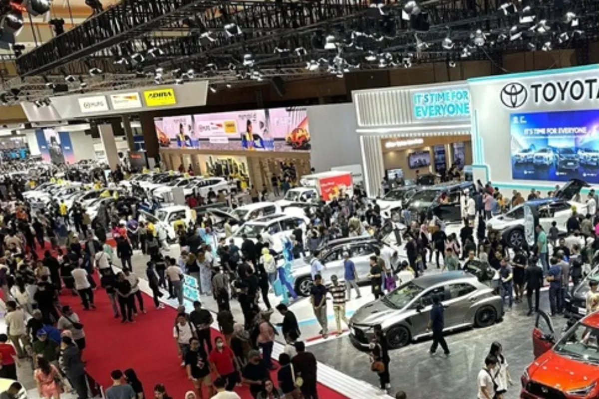Area gelaran pameran mobil IIMS 2026 akan lebih luas daripada tahun sebelumnya. (Sumber: Dok. TAM)
