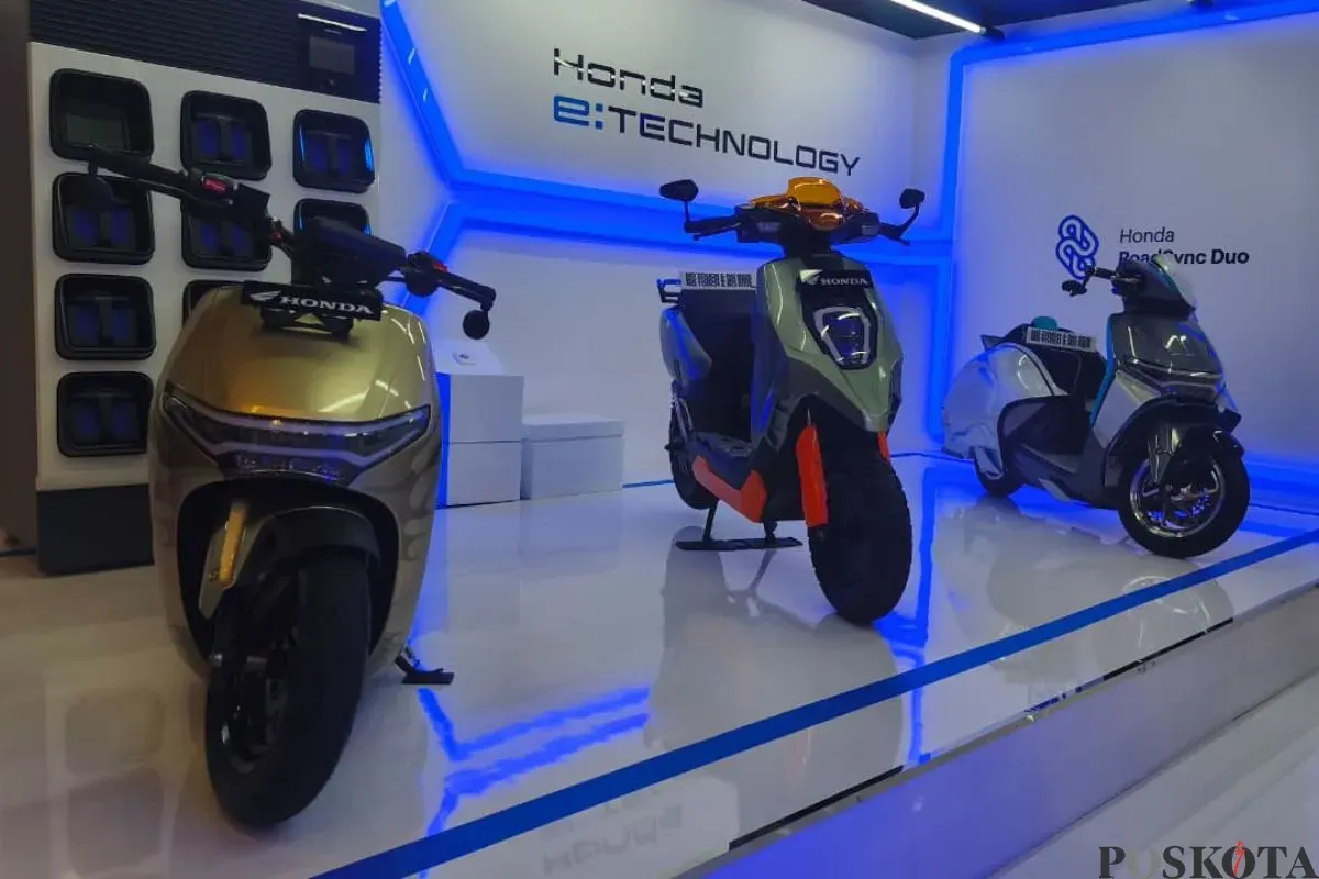 Astra Honda Motor optimistis capai target penjualan 2025 dengan strategi realistis dan produk andalan. (Sumber: Poskota/Erwan Hartawan)