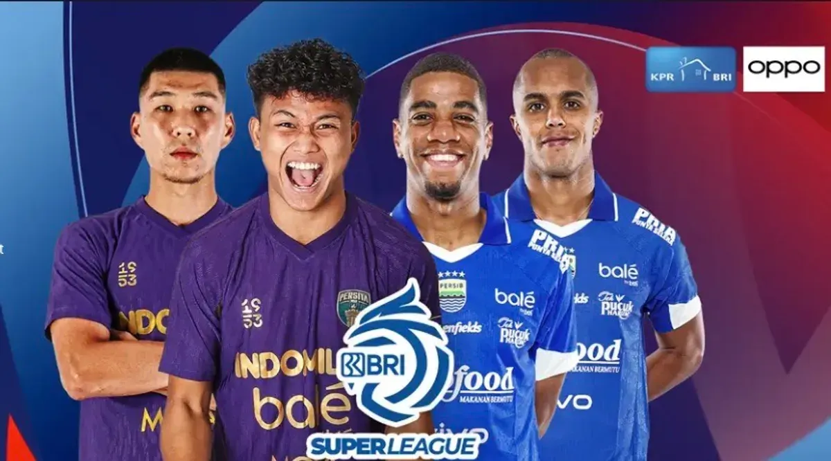 Persita Tangerang vs Persib Bandung di pekan ketujuh BRI Super League 2025/2026 (Sumber: Vidio.com)