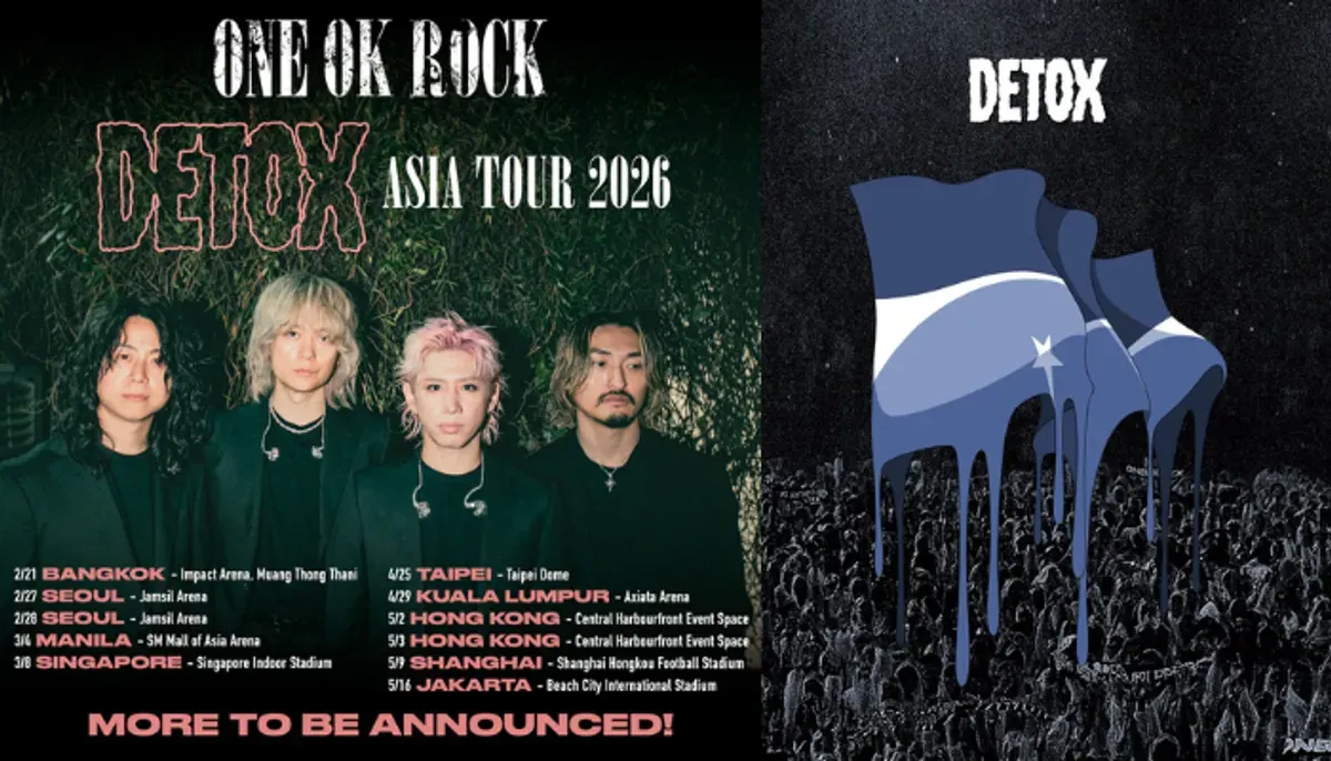Siap-siap untuk war tiket! ONE OK ROCK konfirmasi tampil di Jakarta Mei 2026. Simak pengumuman resmi, jadwal kota lainnya di Asia, dan persiapkan diri untuk konser spektakuler mereka. (Sumber: Instagram/oneokrockofficial)