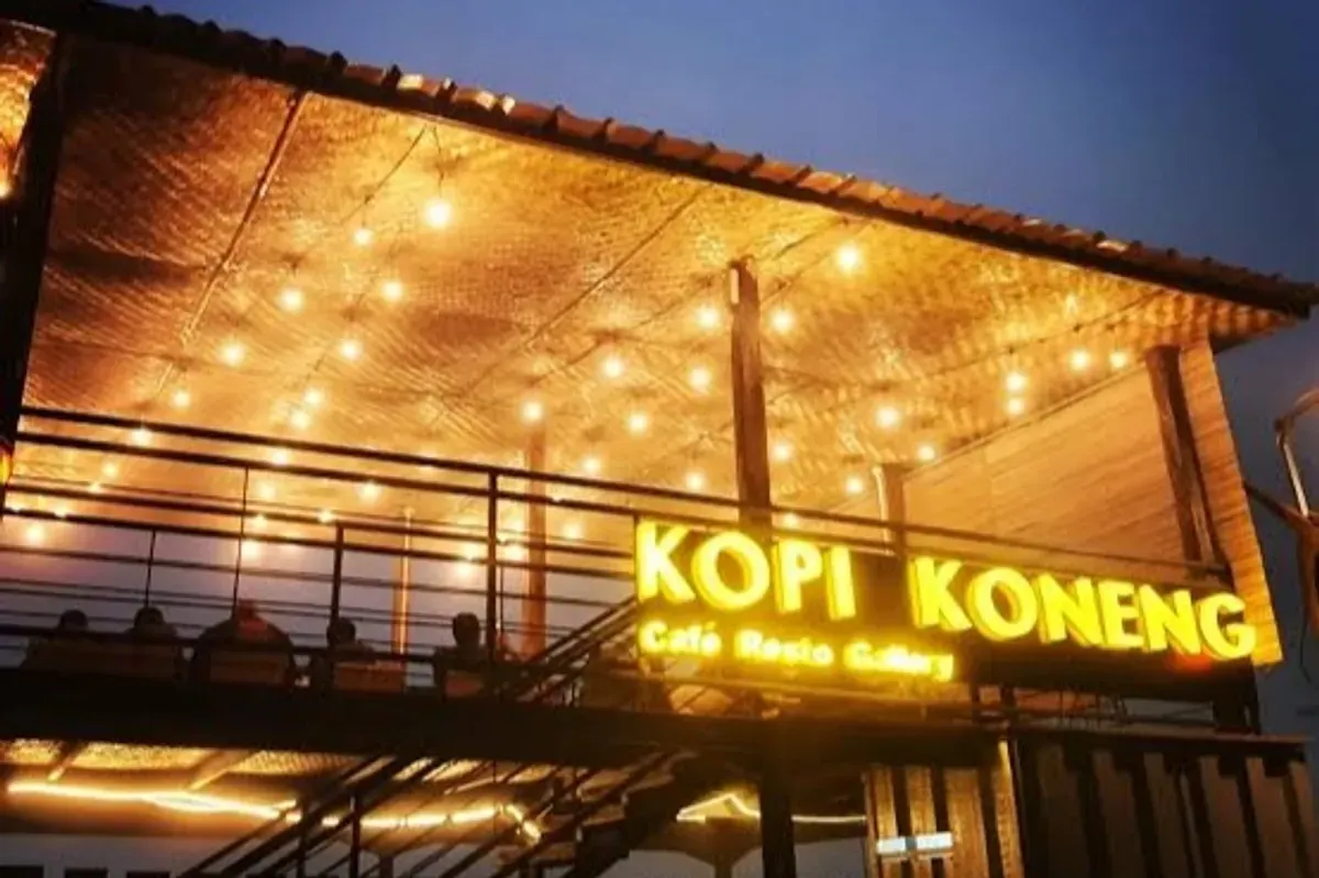 Kopi Koneng salah satu tempat nongkrong hits di Sentul. (Sumber: Instagram/@kopi.koneng)