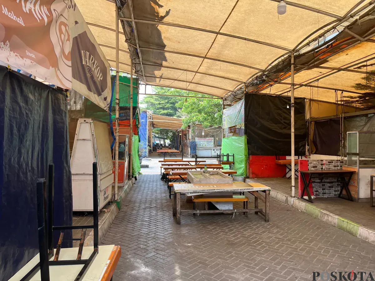 Situasi Lokbin Intan di kawasan Kota Tua, Jakarta Barat, yang sepi dari pengunjung pada Sabtu, 27 September 2025. (Sumber: POSKOTA | Foto: M Tegar Jihad)