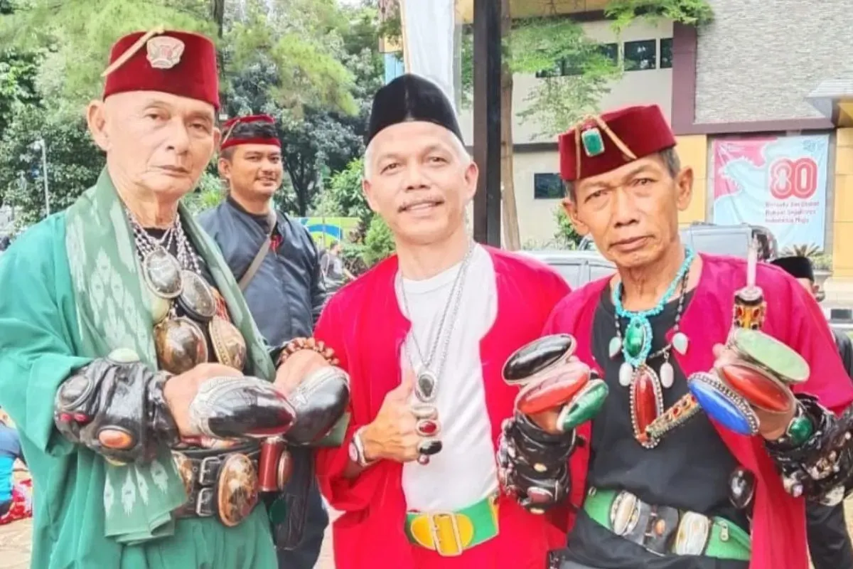 Peserta Kontes Batu Akik Nusantara di Halaman Depok Open Space (DOS), Jalan Margonda Kota Depok, Sabtu-Minggu, 27-28 September 2025. (Sumber: Dok. Pemkot Depok)