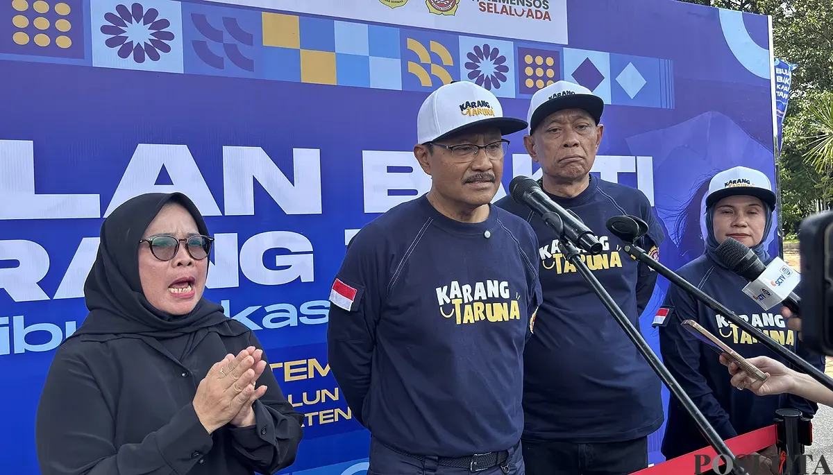 Mensos, Gus Ipul dukung pendiri Karang Taruna Nasional, H Ghazali dijadikan pahlawan nasional. (Sumber: POSKOTA | Foto: Giffar Rivana)