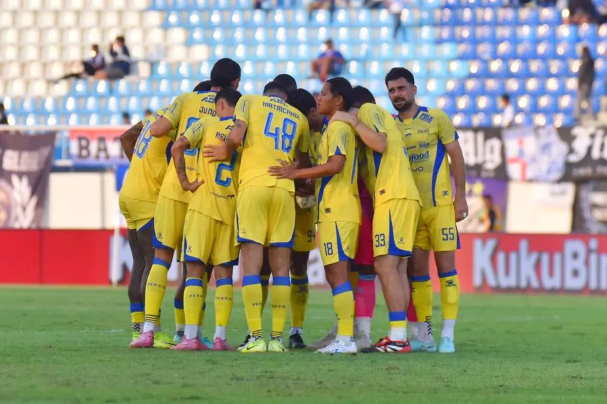 Potret pemain Persib Bandung.