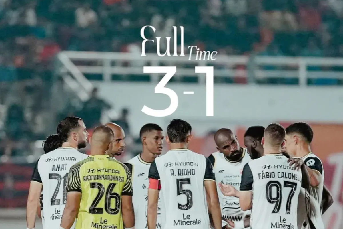 Ilustrasi laga Borneo FC vs Persija Jakarta. Pesut Etam sukses kalahkan Macan Kemayoran 3-1. (Sumber: Instagram/@persija)