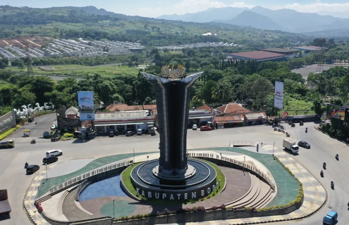 Monumen Kabupaten Bogor. (Sumber: Dok/Kabupaten Bogor)