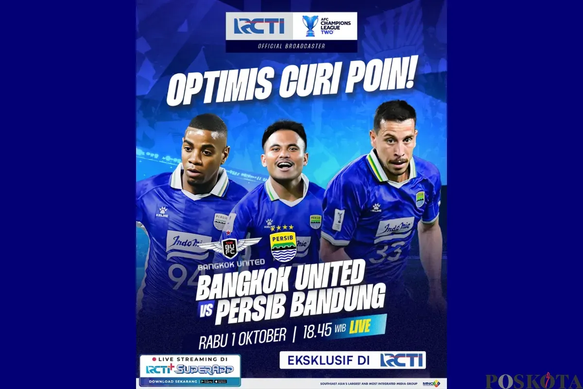 Bangkok United vs Persib Bandung Tayang di TV Mana? Simak Jadwal Pertandingannya di Sini (Sumber: Instagram/rctisports)