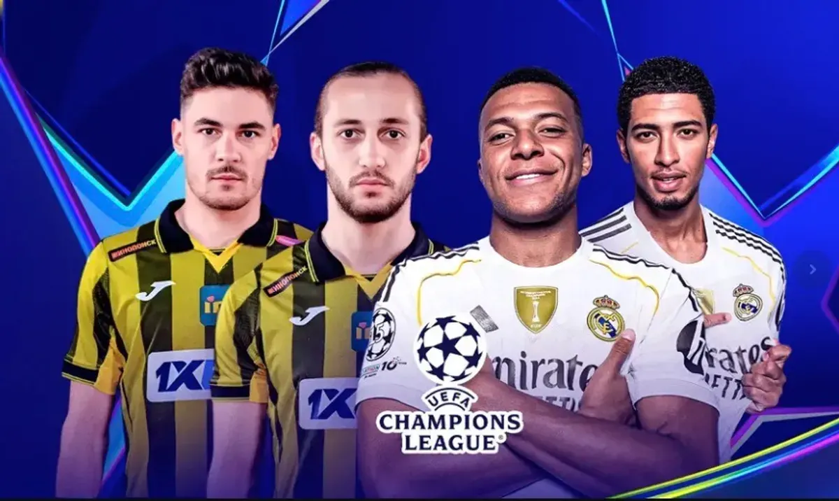 Tonton live streaming Kairat vs Real Madrid di Liga Champions 2025/2026 (Sumber: Vidio.com)