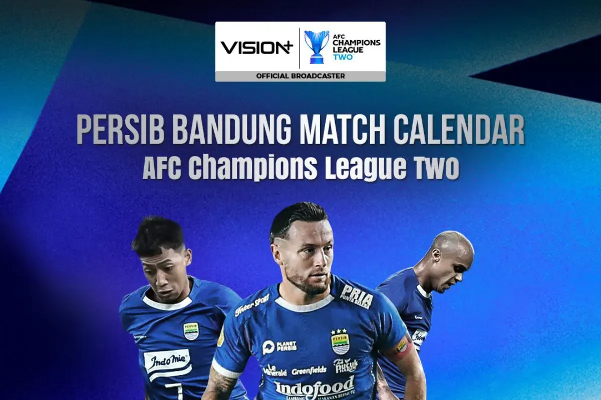 Cara berlangganan Vision Plus, Persib Bandung ACL 2. (Sumber: Facebook)