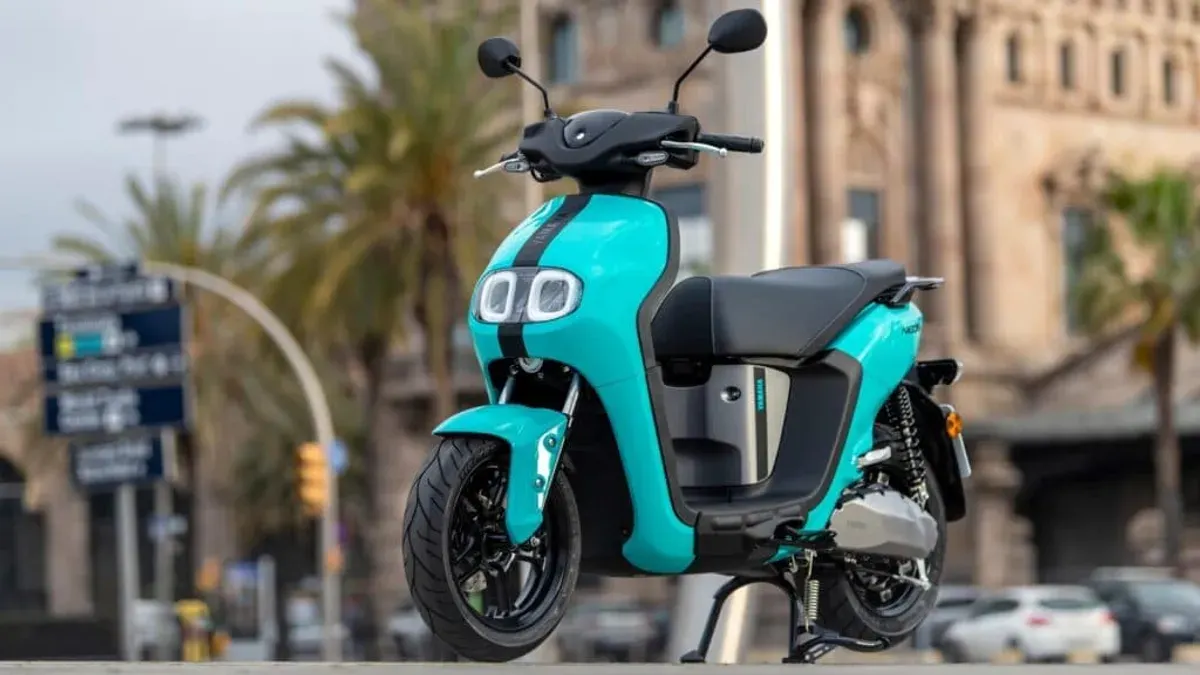 Yamaha Indonesia mulai uji coba motor listrik bareng Grab dengan skema sewa dan baterai tukar. (Sumber: Yamaha Global)