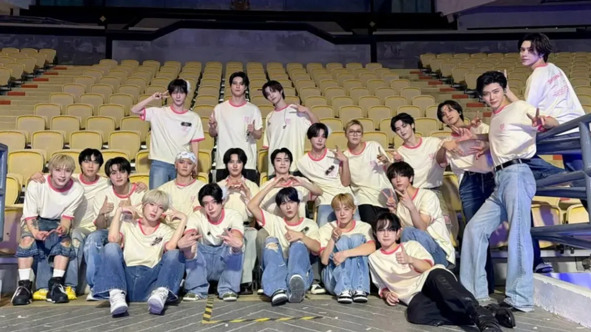 Jumlah member NCT saat ini usai Mark Lee hengkang. (Sumber: Instagram/@nct)