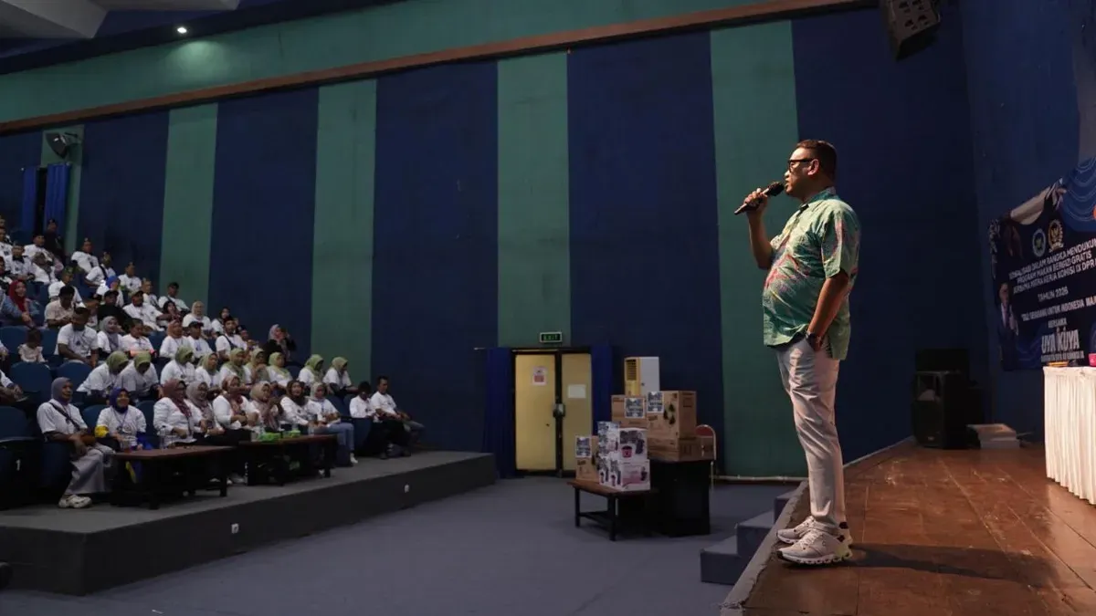 Sosialisasi Program Makan Bergizi Gratis (MBG) bersama mitra kerja diselenggarakan di GOR Bulungan, Kebayoran Baru, Jakarta Selatan, Selasa 7 April 2026. (Sumber: Istimewa)