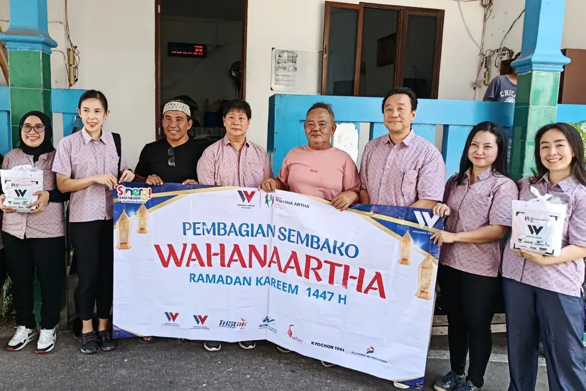 Wahana Artha Group (WAG) memberikan bantuan kepada masyarakat melalui program Corporate Social Responsibility (CSR) yang berkelanjutan. (Sumber: Wahana Artha Group)