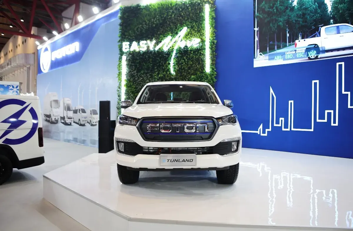 Foton mendukung operasional bisnis lebih optimal melalui ekosistem kendaraan listrik terintegrasi (Sumber: Foton)