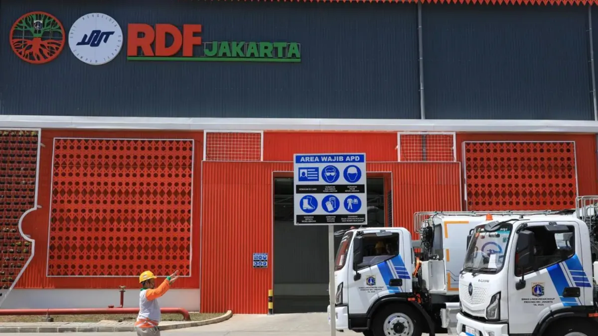 RDF Plant Rorotan, Jakarta Utara. (Sumber: DLH DKI Jakarta)
