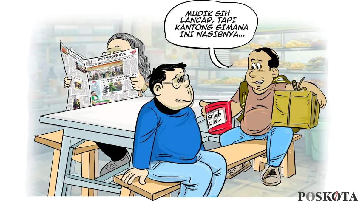 Obrolan warteg hari ini, Sabtu, 14 Februari 2026. (Sumber: Poskota/Arif Setiadi)