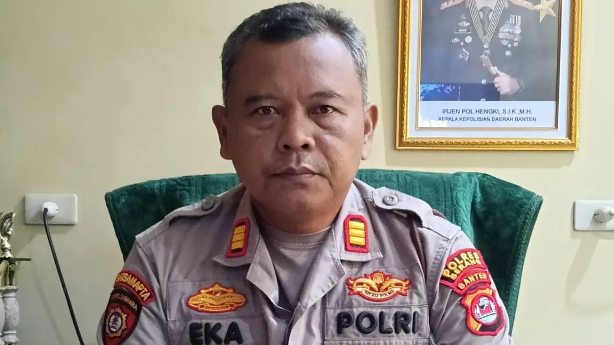 Kasat Samapta Polres Serang, AKP Eka Jatnika. (Sumber: Dok. Pribadi)