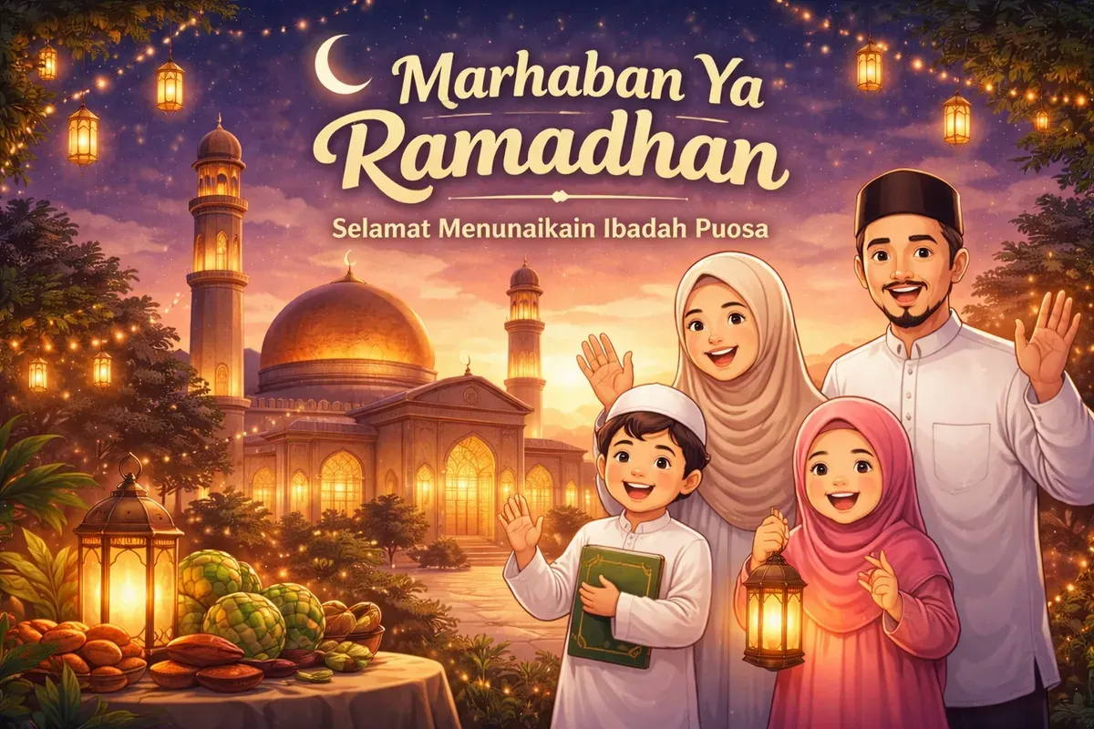 Persiapan menyambut Ramadhan 2026 (Sumber: ChatGPT)