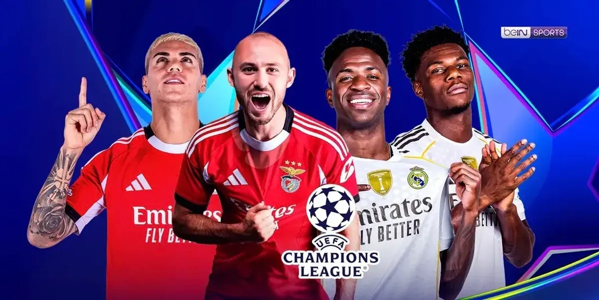 Live streaming Benfica vs Real Madrid di babak play-off Liga Champions 2025/2026. (Sumber: Vidio.com)