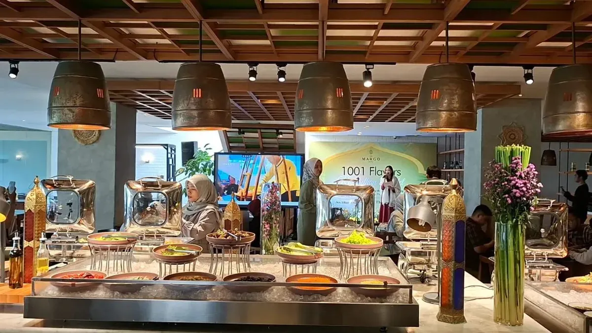 The Margo Hotel Depok tawarkan menu buffet berbuka puasa dengan menu khas timur tengah. (Sumber: Dok. Humas The Margo Hotel)