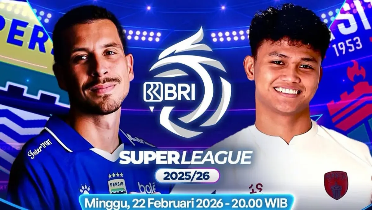 Link live streaming Persib vs Persita Tangerang hari ini, Minggu, 22 Februari 2026 malam. (Sumber: Instagram/@spor)