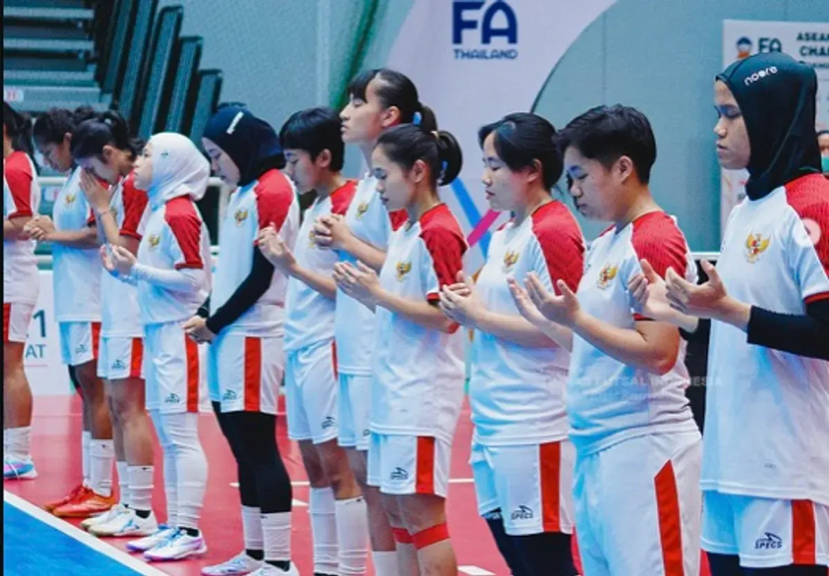 Tonton live streaming Timnas Futsal Putri Indonesia vs Thailand di ASEAN Women’s Futal Championship 2026. (Sumber: Instagram/@timnasfutsal)