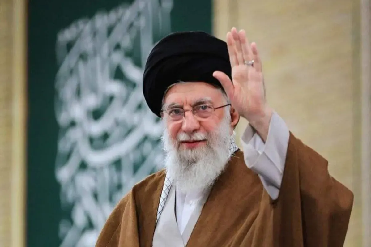Ayatollah Khamenei pemimpin tertinggi Iran (Sumber: Pinterest/@rizwan naqfi)