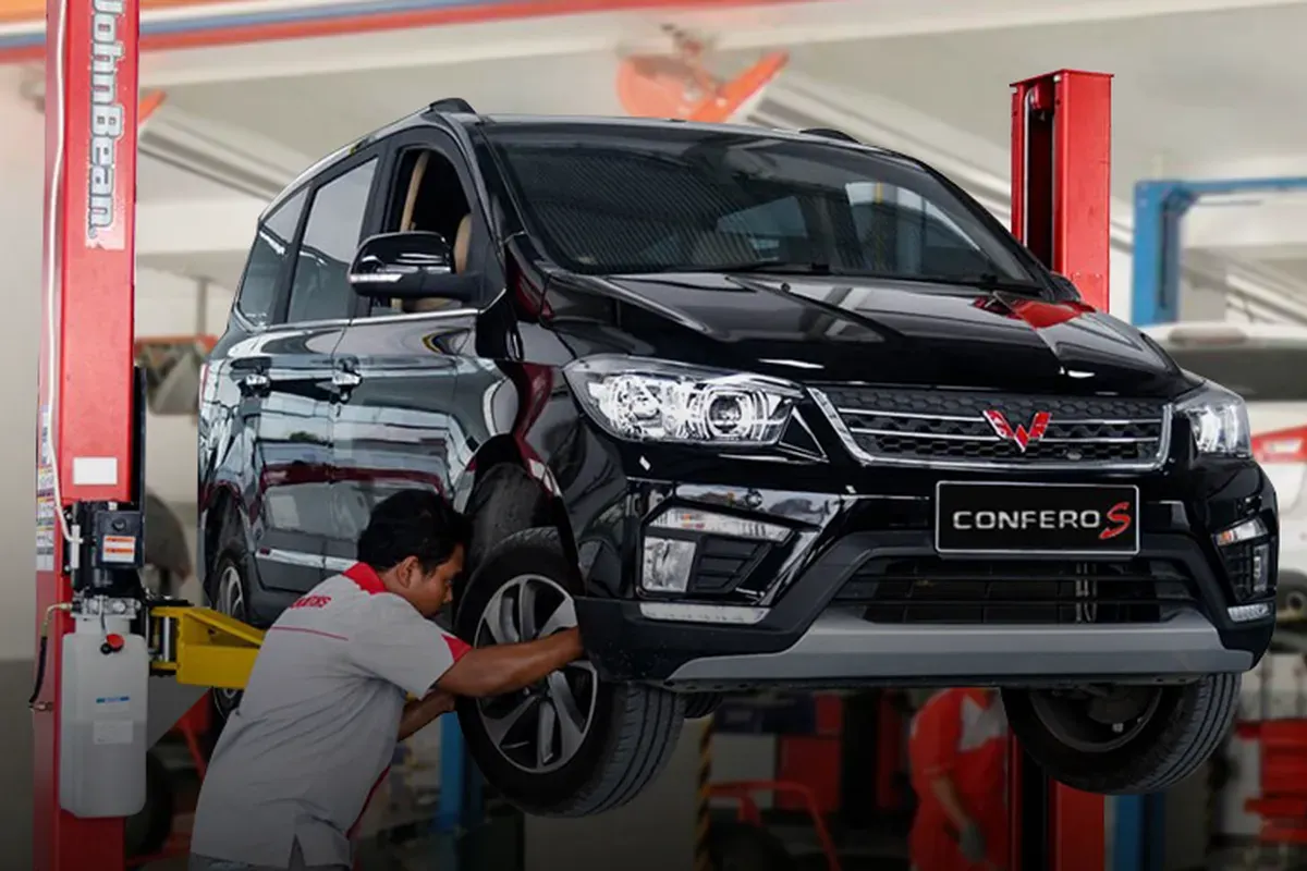 Ilutrasi panduan perawatan mobil pasca Nataru agar tetap aman dan nyaman. (Sumber: Wuling)