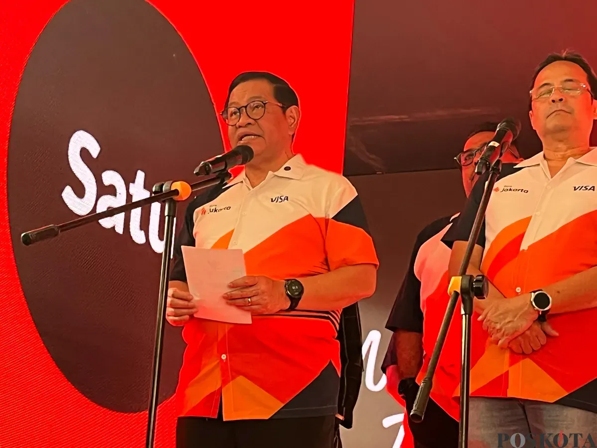 Gubernur Jakarta Pramono Anung di Kemang, Jakarta Selatan, Senin, 5 Januari 2026. (Sumber: Poskota | Foto: M. Tegar Jihad)