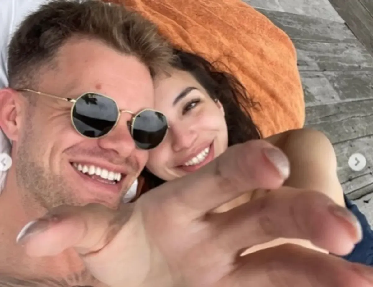 Potret Kristian Hansen dan Manohara Odelia yang dikabarkan menjalin hubungan asmara (Sumber: Instagram/thekristianhansen)