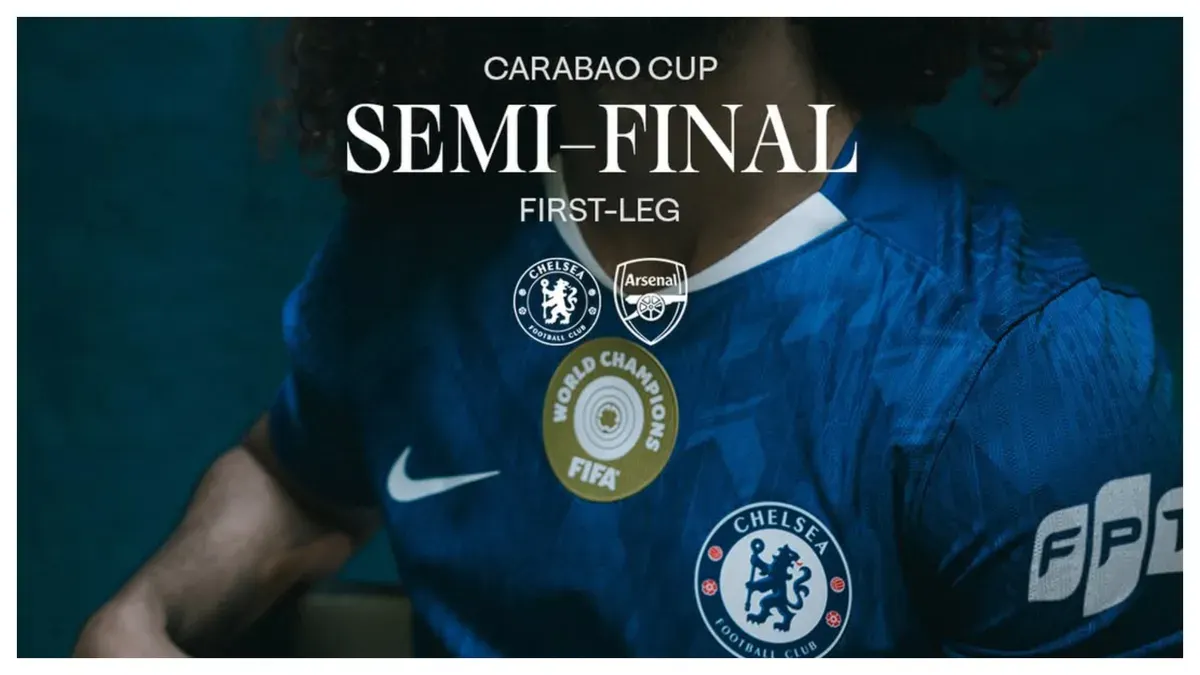 Simak informasi mengenai jadwal dan prediksi Chelsea vs Arsenal di semifinal Carabao Cup 2026 (Sumber: Instagram/@chelsea)