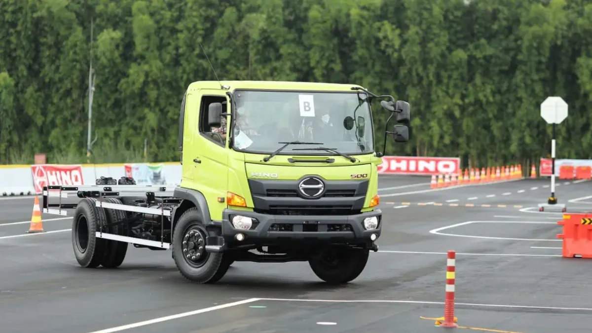 Potret mobil Hino. (Sumber: Hino)