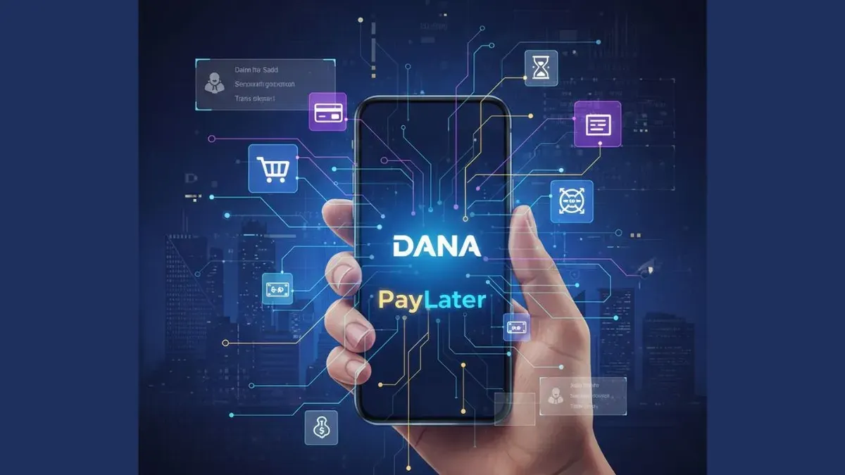 Ilustrasi DANA PayLater (Sumber: Gemini AI)