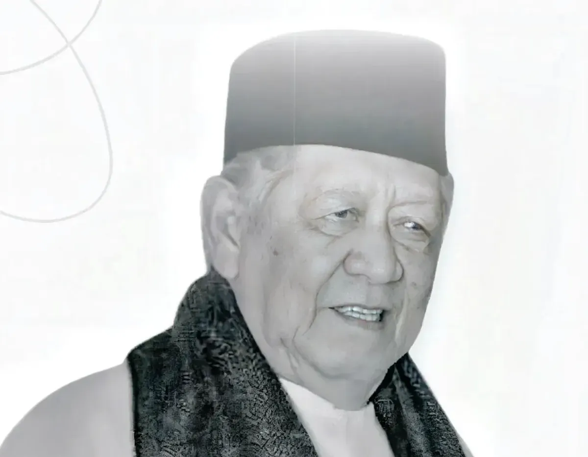 Kemas Haji (KMS) Abdul Halim Ali, atau lebih dikenal sebagai Haji Halim Palembang meninggal dunia. (Sumber: Instagram/@bintang_layo)