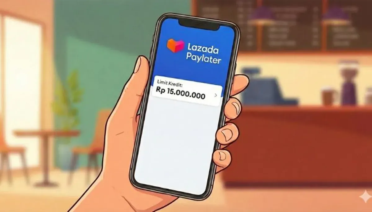 Ilustrasi - Panduan lengkap aktivasi Lazada PayLater. Pelajari syarat, dokumen, dan strategi jitu agar pengajuan limit hingga 15 juta disetujui. (Sumber: Poskota/AI Generated)