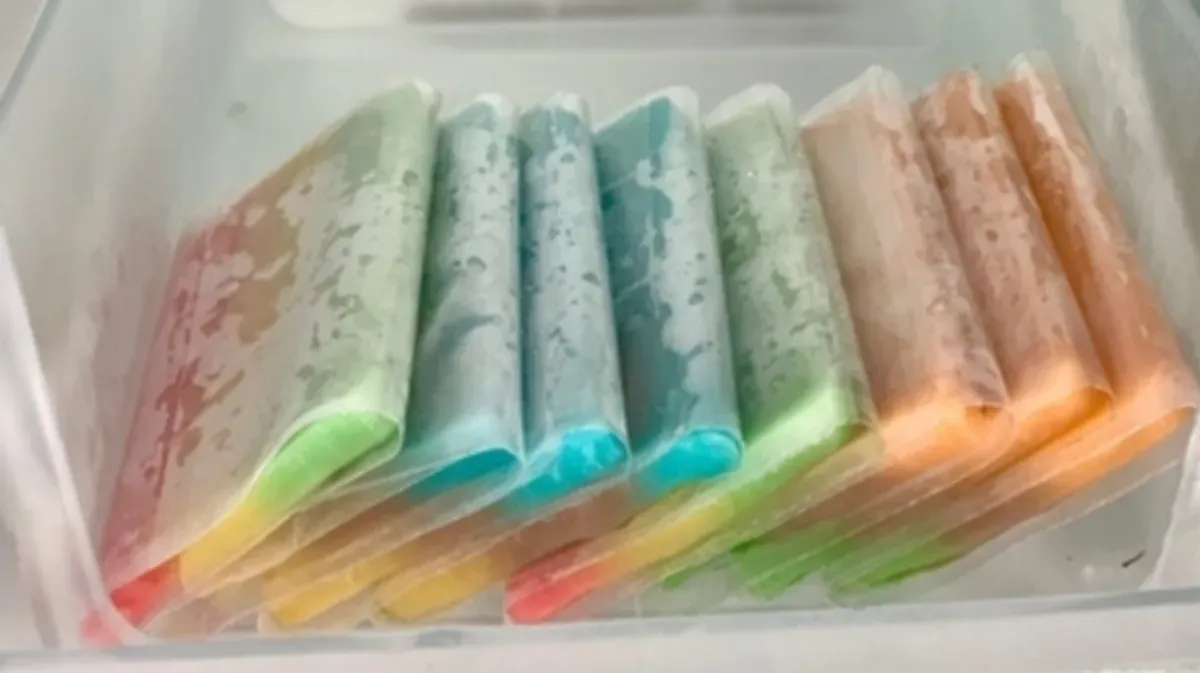 Bahan pembuatan es kue gabus jadul yang sedang viral. (Sumber: Website Frisian Flag)