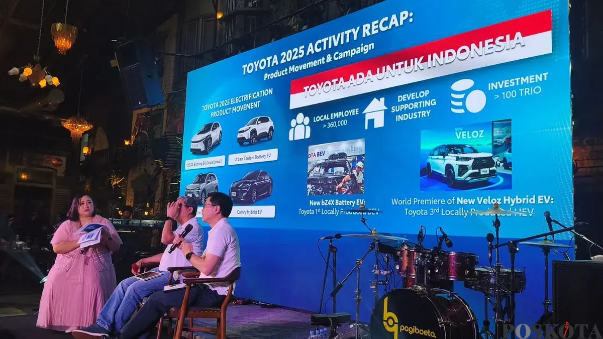 Media Gathering Toyota 2026, Shamrock Gandaria, Kebayoran Lama Utara, Kebayoran Lama, Jakarta Selatan. (Sumber: Poskota/Erwan Hartawan)
