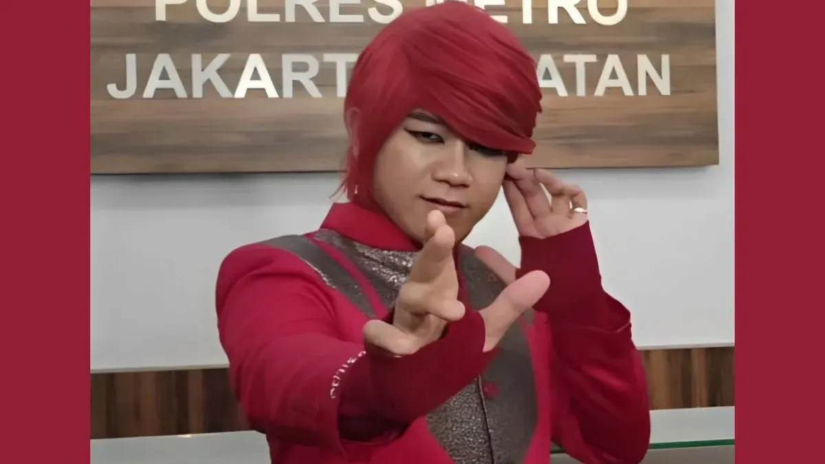 Potret pesulap merah (Sumber: Instagram/@marcelradhival1)